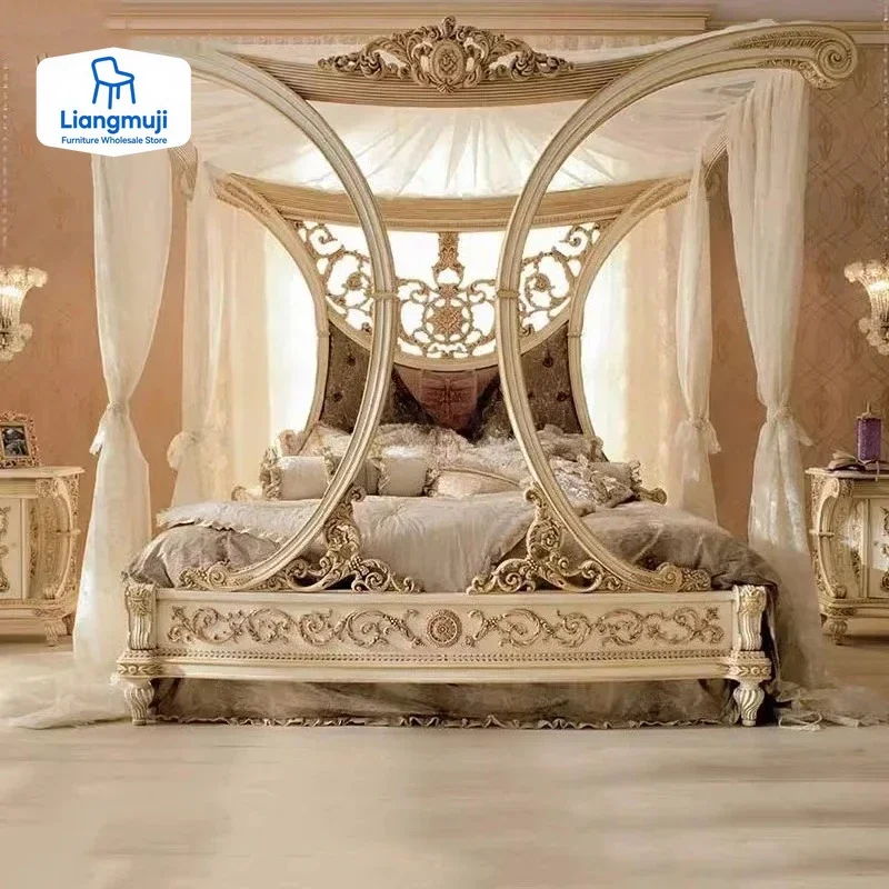 لهجة مصمم غرفة نوم ديكور صالة واضحة مريحة الحديثة الجمالية الفاخرة السرير توفير المساحة كاما أثاث قاعة المدخل