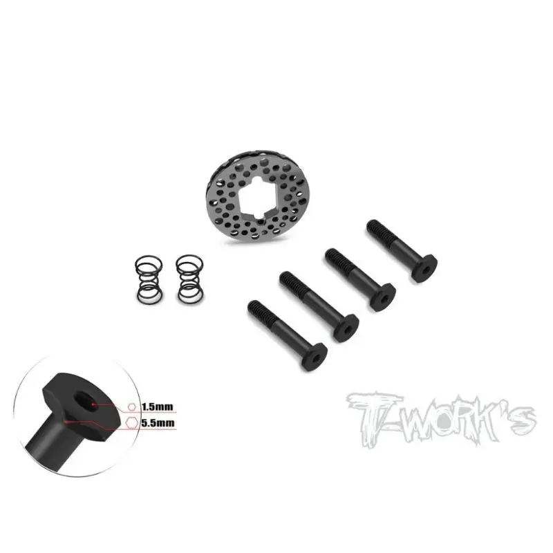 Original T Works TO-352-A 30mm Light Weight 3.5mm thick Ventilated Brake Disk ( For Kyosho MP10/ MP9 TKI4/ TKI3 & HB D819RS/819/