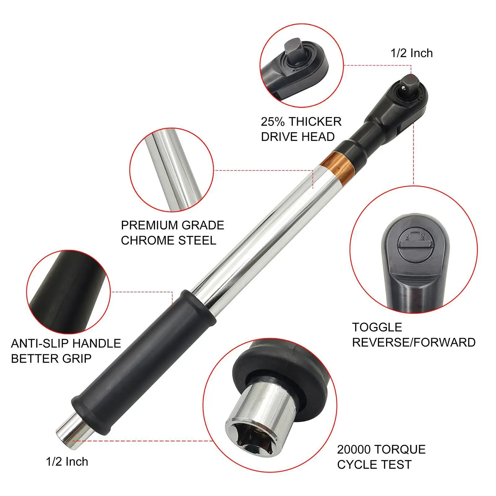 

Offset Extension Wrench for Automotive and DIY Ratchet Wrench for Tight