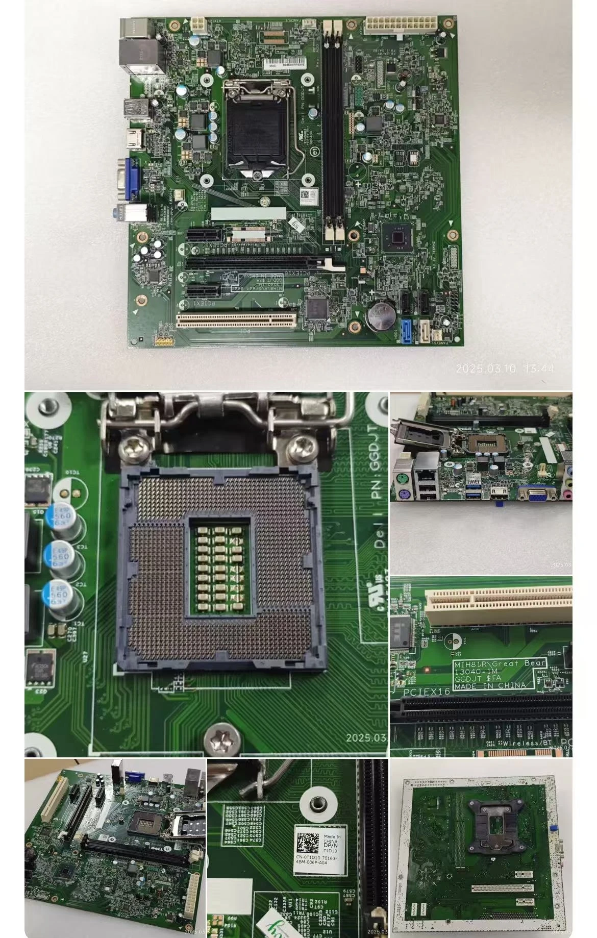 

T1D10 0T1D10 FOR DELL Vostro 3800 3900 3902 3847 motherboard T1D10 13040-1M H81 supports 4th generation 1150 processor CPU