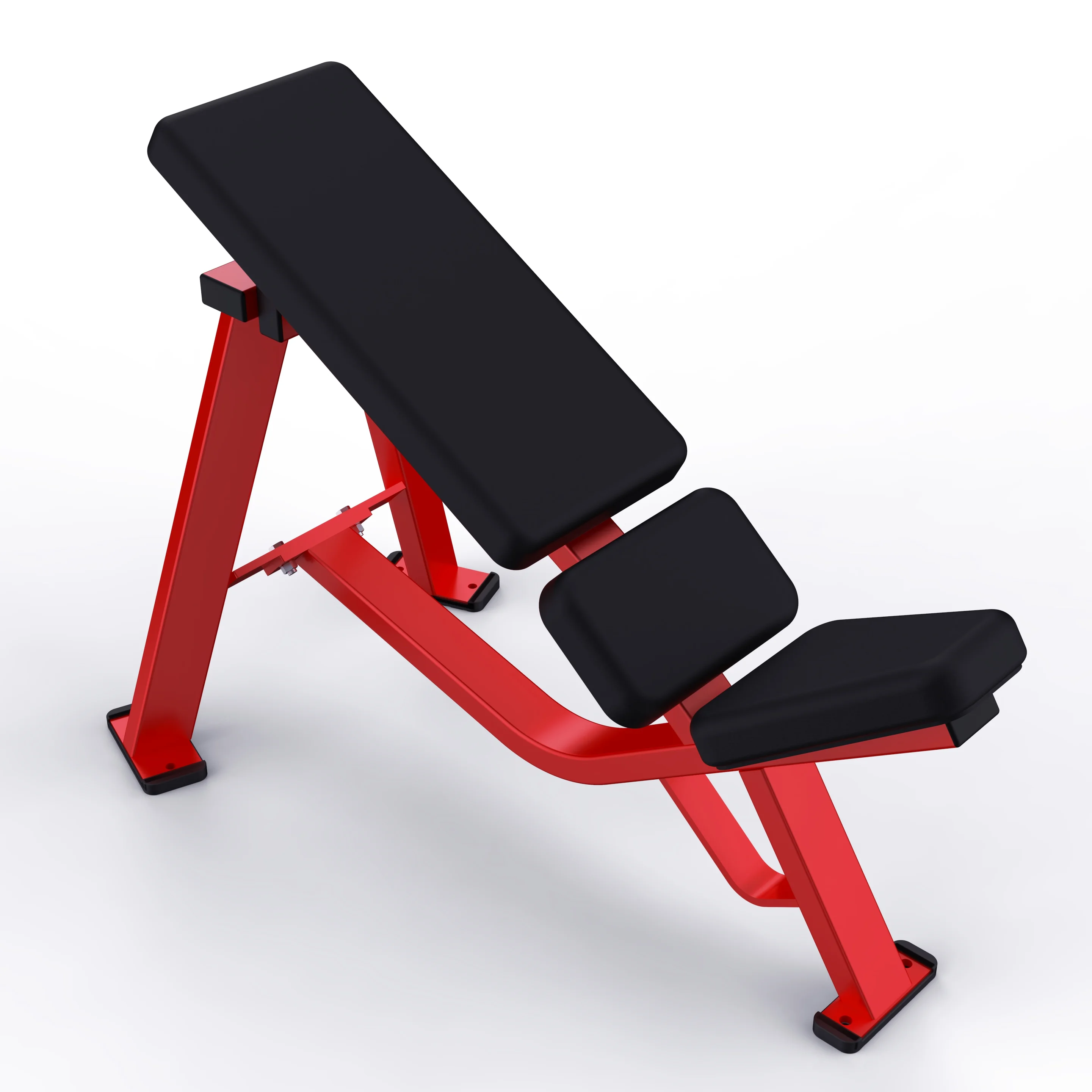 

Многофункциональная регулируемая скамья для фитнеса: тренажер для гантелей, пресса и жима лежа