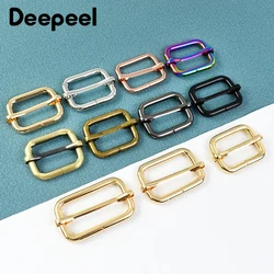 5Pcs 13-50mm Metal Tri-glide Slider Buckle Roller Pin Clasp for Handbag Strap Belt Adjust Buckles DIY Hardware Bag Accessories