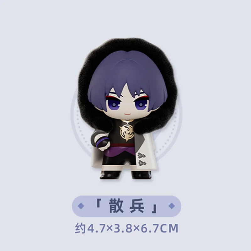 Hot Selling Genuine Genshin Impact Fatui Harbingers Chibi Blind Box Figurines Merchandise Doll Ornament Surprise Trendy Toy Gift image 3