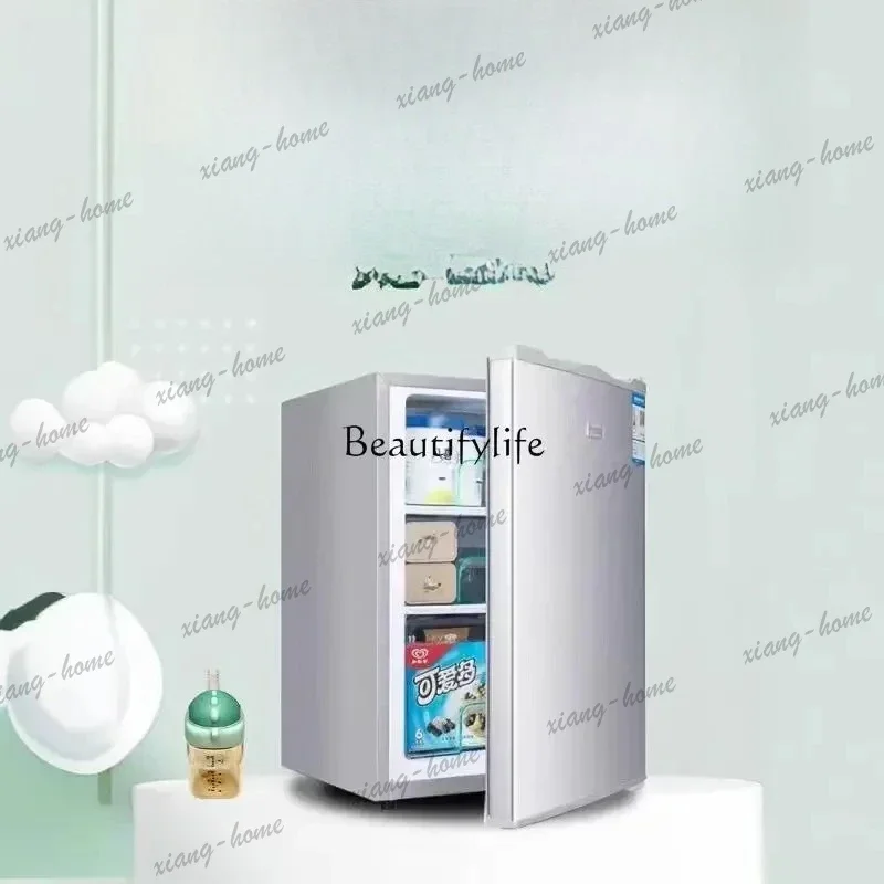 Customizable Small Freezer Household Small Fully Frozen Vertical Cabinet Side Open