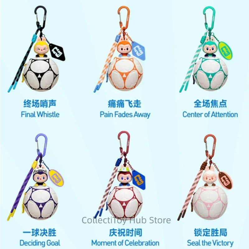 Pop Mart Labubu The Monsters × FIFA Series Football-themed Mini Bag Blind Box Bag Decoration Trendy hanging ornament gifts