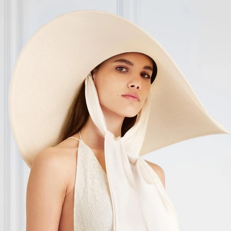 49MF Women Summer Hat for Noble Temperament Sun Cap for Protection from Sunlight
