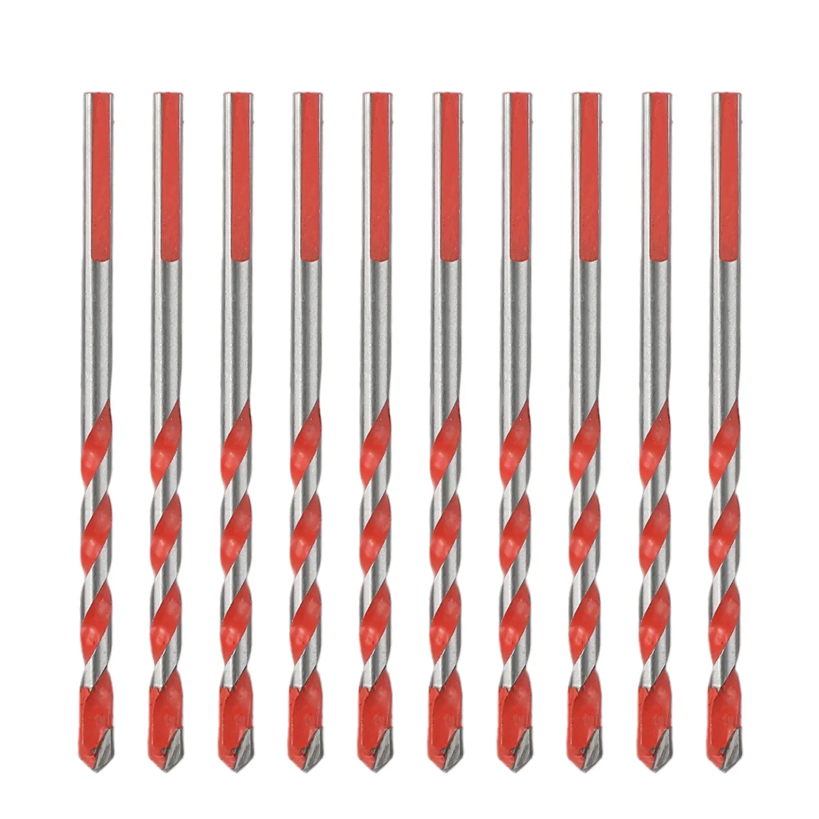 Brocas multifuncionais de 6mm, 10 peças, cerâmica, parede, vidro, perfuração, trabalho para drlling multiuso em drywall