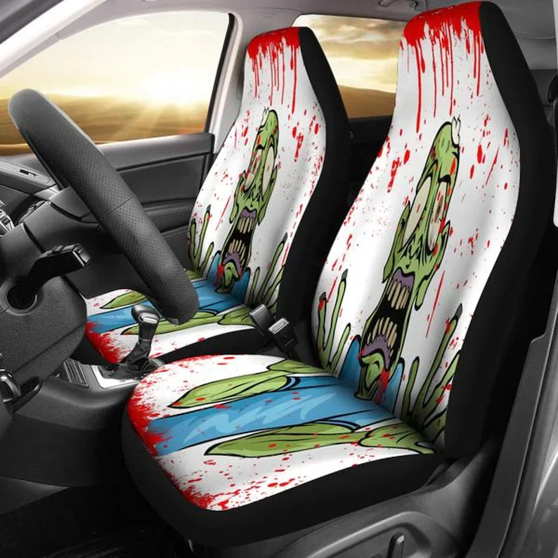 zombies-the-walking-dead-zombie-skulls-black-skull-car-seat-covers-car-accessories-gift-for-her-custom-seat-covers-custo