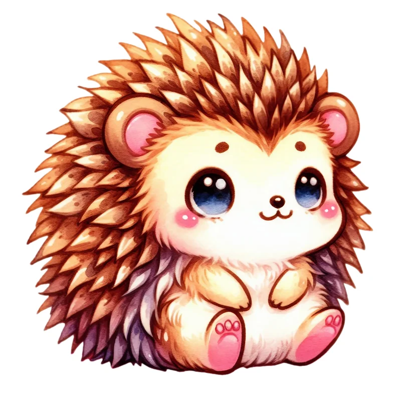 

Силиконовая форма для шоколада и мастики «Сидящий ежик»