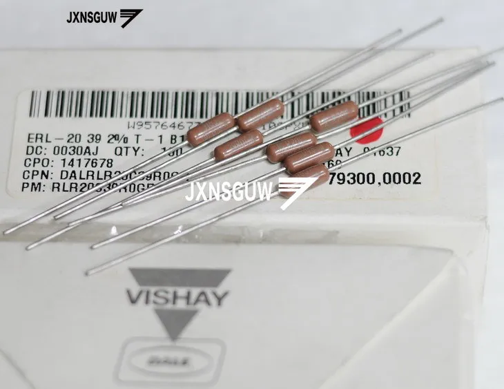 

10PCS NEW VISHAY DALE RLR20C 2% 1/2W39R 3x9MM Metal film resistor 0.5W39R resistance 39R 1/2W 39ohm 0.5W free shipping