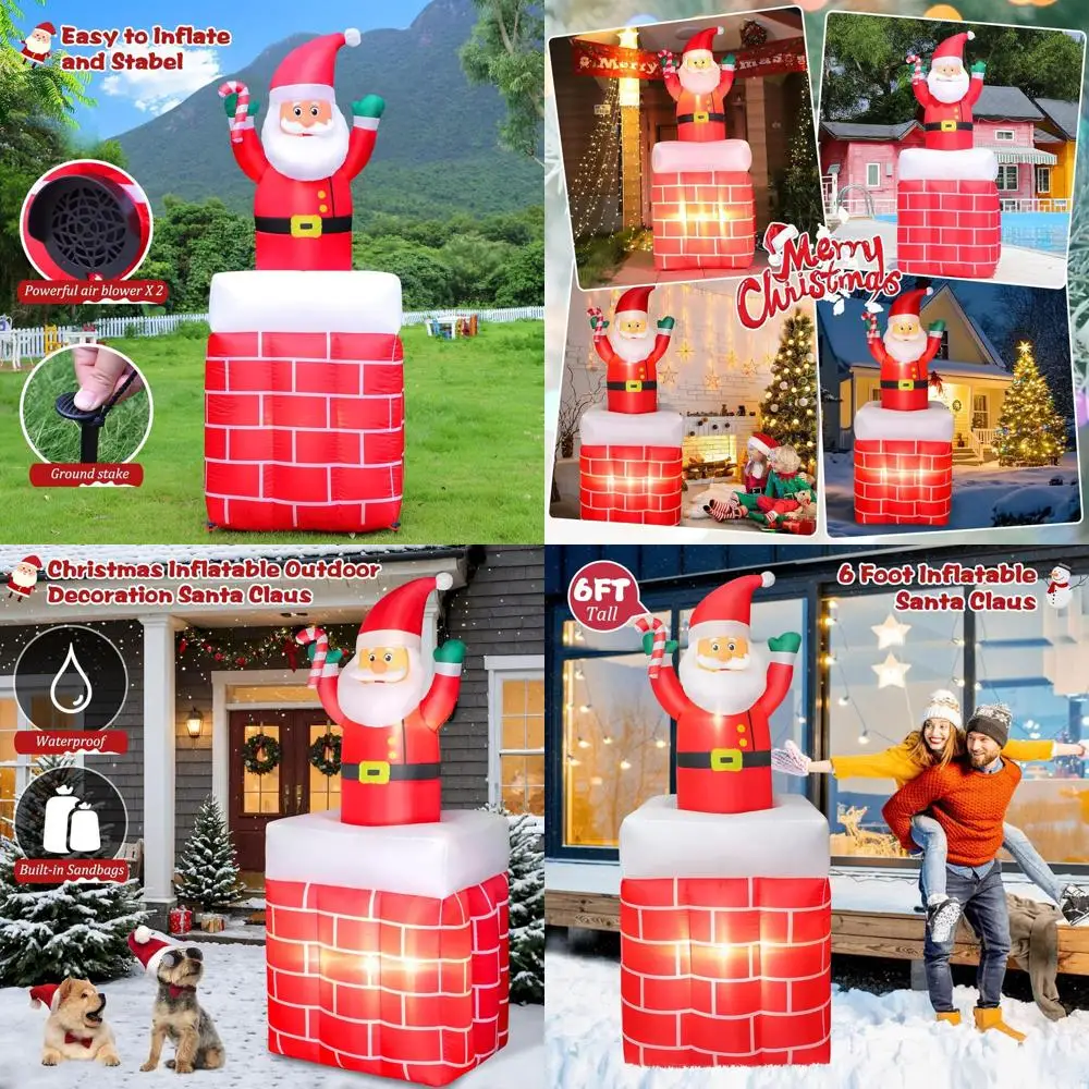 Inflatable Santa Cl… - image