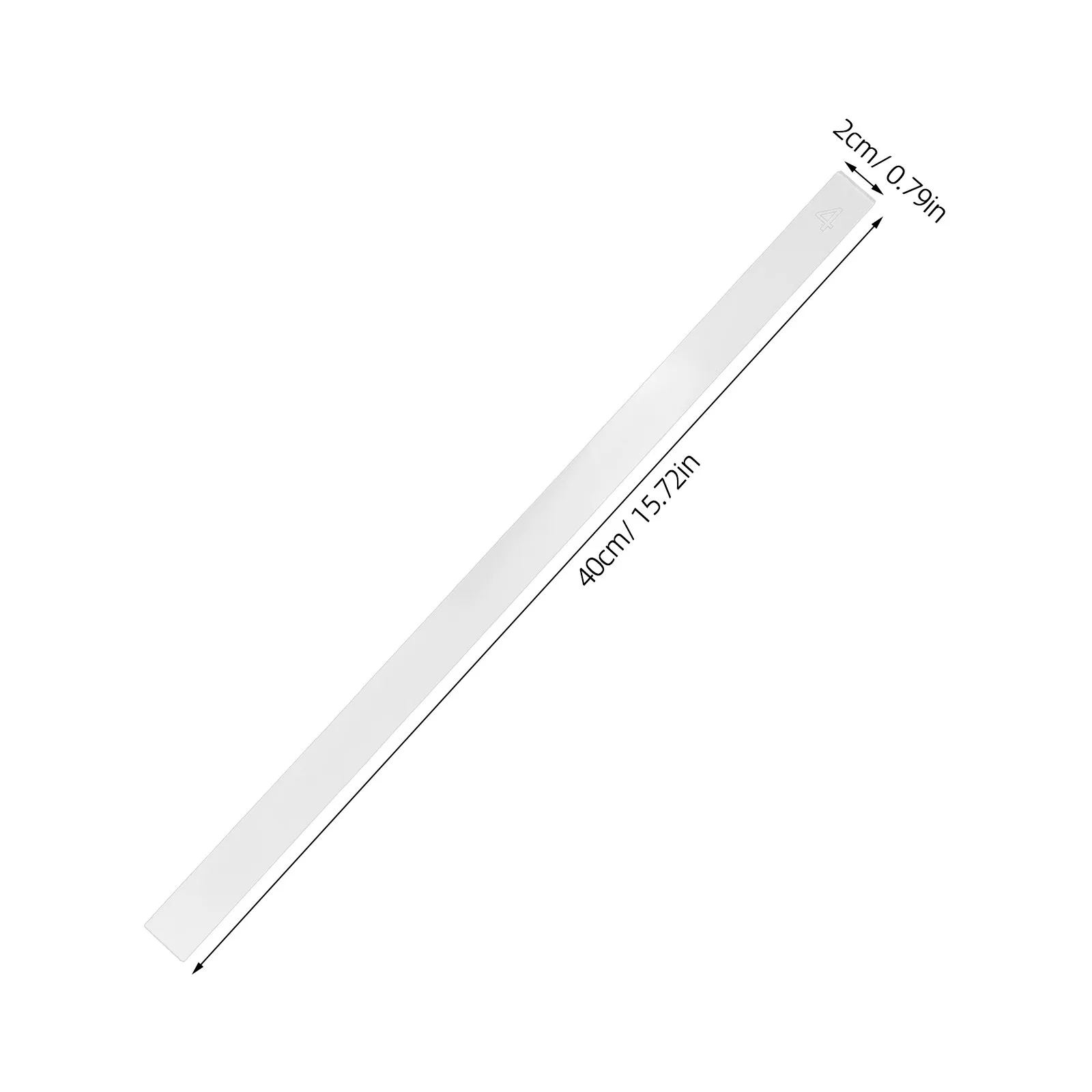 Professional Acrylic Balance Ruler for Cookies Fondant Icing Butter Baking Precision Thickness Measurement Rolling Guide Kitchen