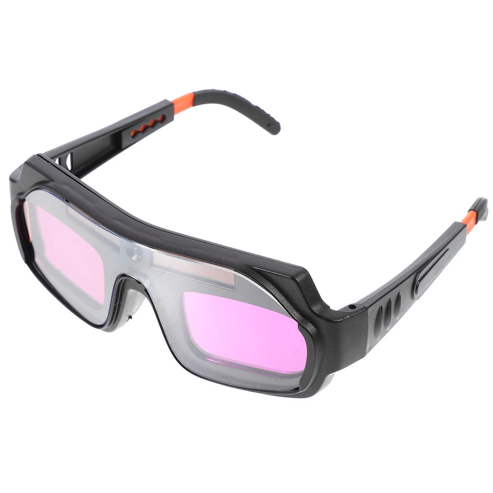 

1pc Safety Welding Goggles Auto Darkening Thick Protective Glasses For Electric Gas Argon Arc Welding Uv Infrared Protection Lcd