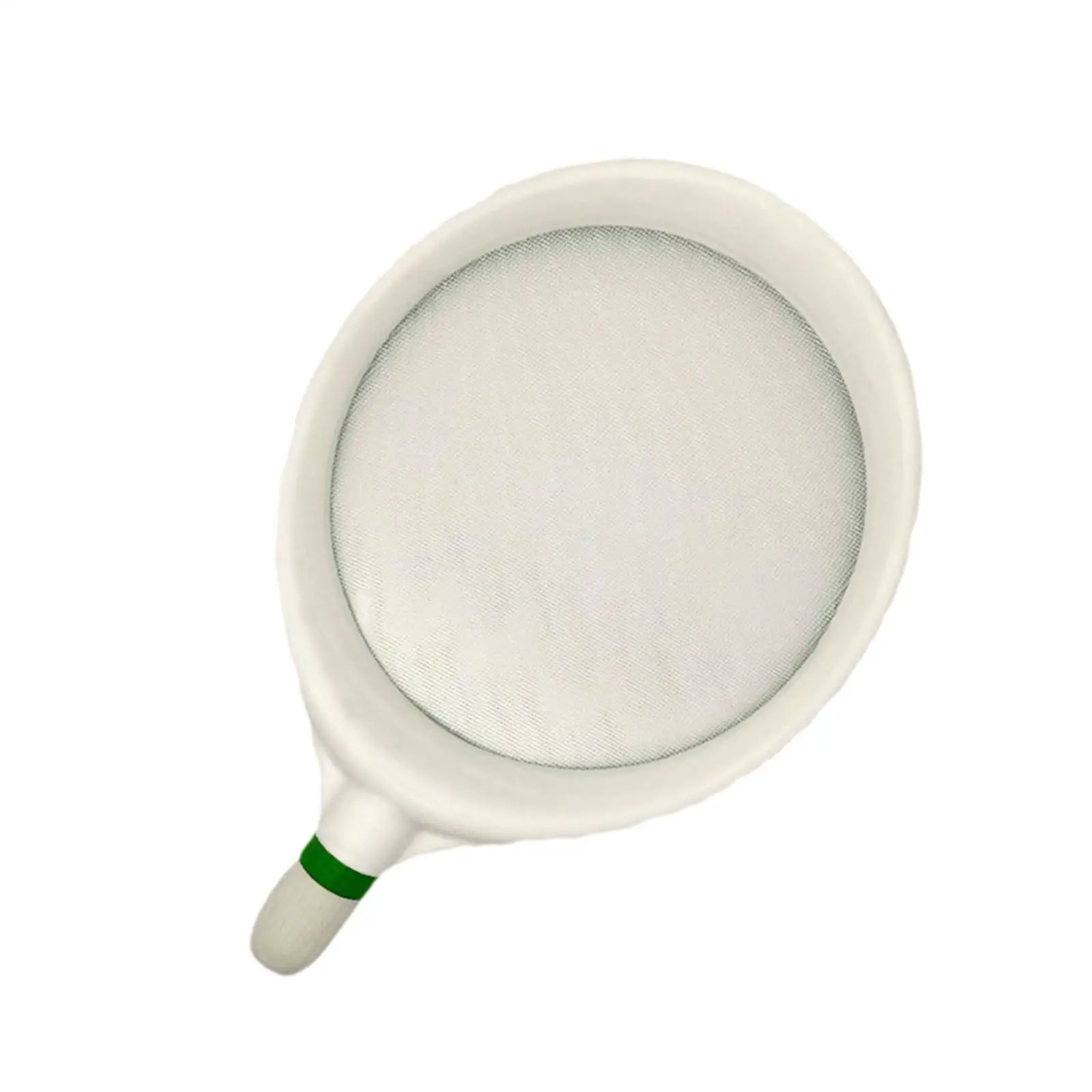 Red para espumadera de piscina, rápida para limpiar hojas, mantenimiento de pelo de mascotas, herramienta de limpieza profesional portátil de malla fina, red para estanque pequeño