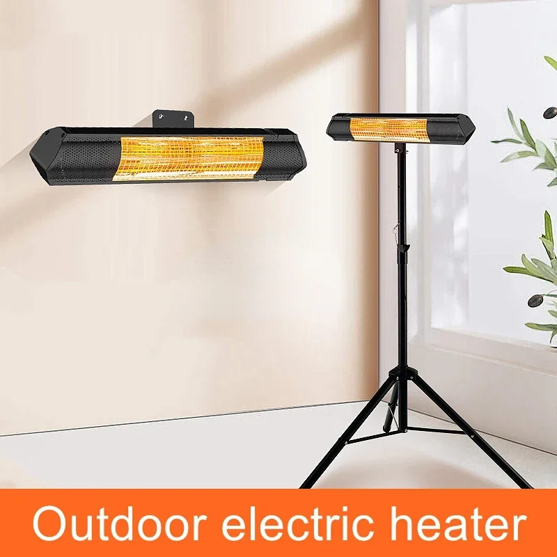 1500W 2000W high-power electric heater hanging bathroom waterproof outdoor courtyard