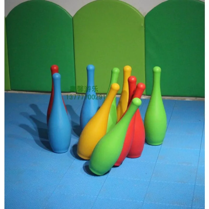 Bowling Combination Children's Outdoor Throwing Games Toys Kindergarten Teaching Aids and Training Equipment