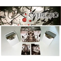 Overlord Cards Box Albedo OCG PTCG OPCG DIY Anime Game Characters Portable Collection Cards Box Hard Plastic 160 Capacity Toys