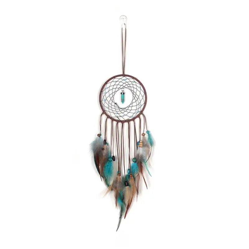 Dream Catcher Led Handmade Dreamcatcher Feathers Night Light Dream Catchers Wall Hanging Home Christmas Decoration For Home