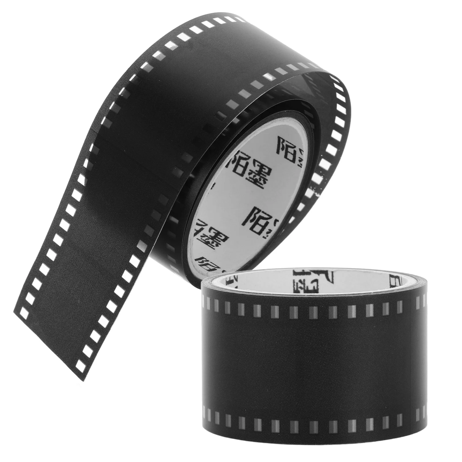 2 Rolls Movie Film Stickers Craft Tape for Scrapbooking Hand Account Adhesive Decorative Crafts The Pet