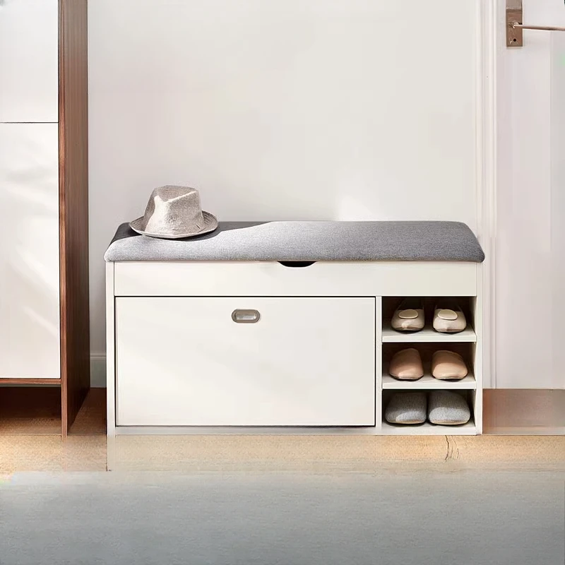 

Simple small apartment dust-proof household door porch storage storage cabinet