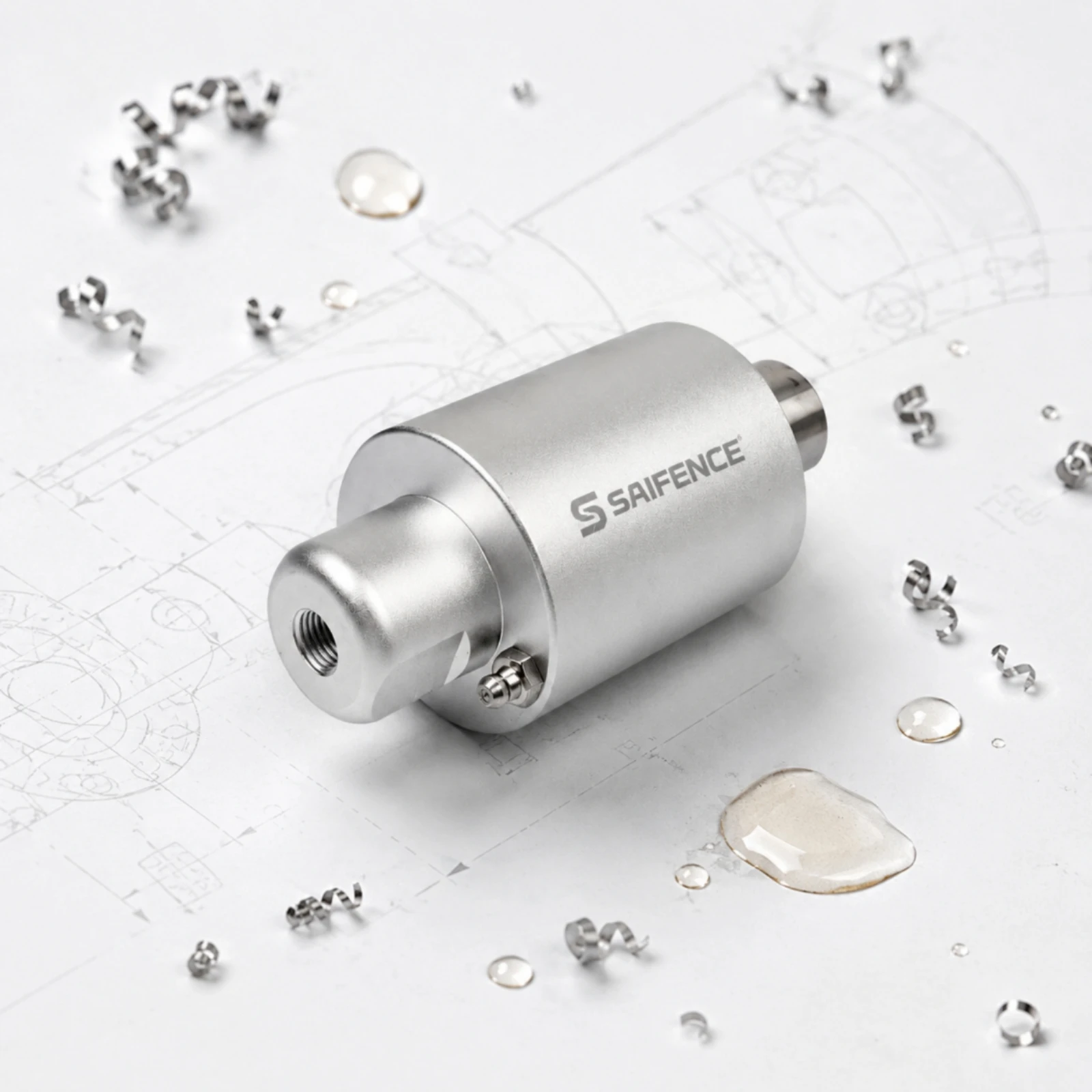 Surface Cleaner Rotary Joint Stainless Steel Replacement Rotary Joint Surface Cleaner with Quick-Connect Fitting Heavy Duty