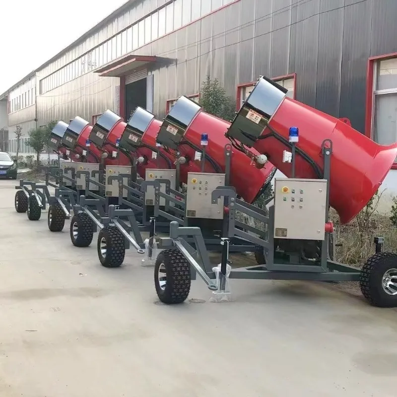 Large Scale Snow Cannon Artificial Snowmaker Sprayer Ski Resort Outdoor Snow Making Machine Equipment For Winter Sports Park