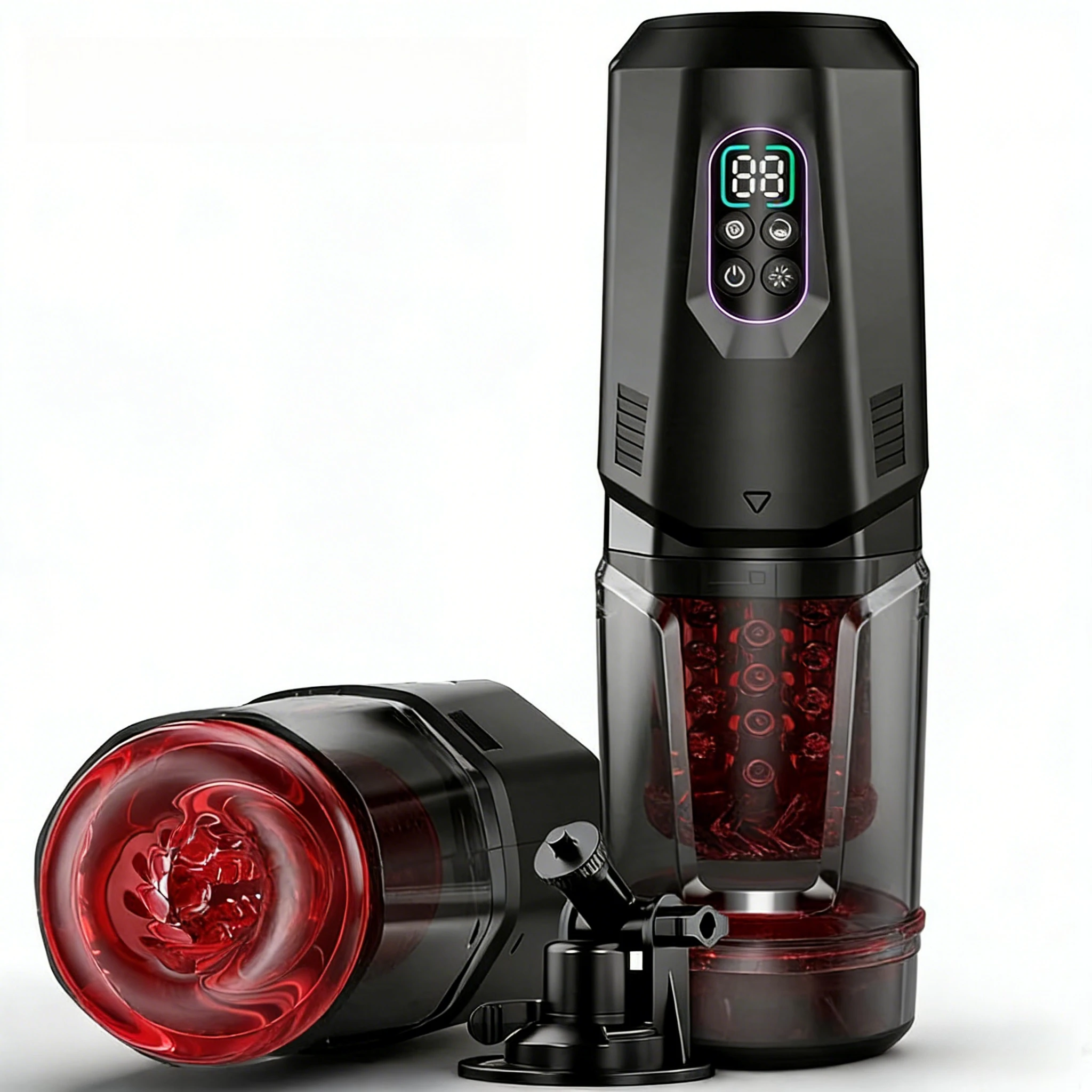 Male Sex Toys for Men - AI Sync Male Masturbator Stroker Adult Toys with 7 Thrusting Rotating 7 Licking & Vibrating Modes