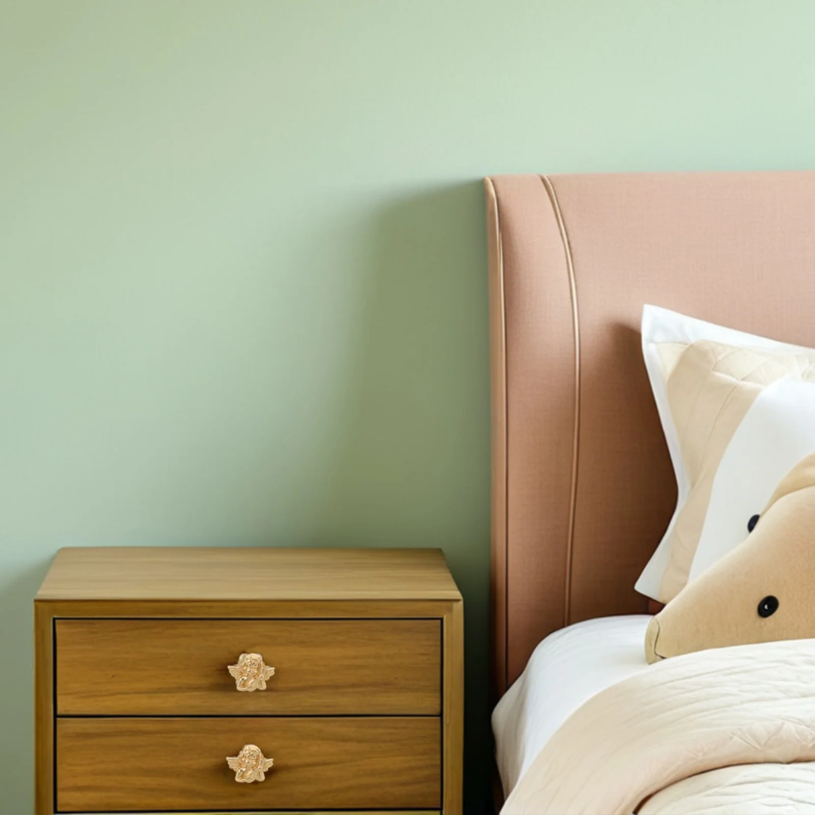 

Brass Metal Angel Drawer Pull Vintage Kitchen Cabinet Door Handle Dresser Knobs Modern Hardware Brass Drawer Pulls