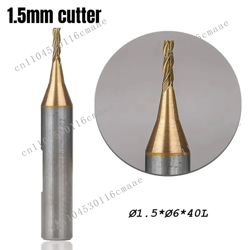 1.0mm 1.5mm 2.0mm 2.5mm Milling Cutter Probe 4 in 1 for CONDOR XC-007 Dolphin XP-005 Key Cutting Machine