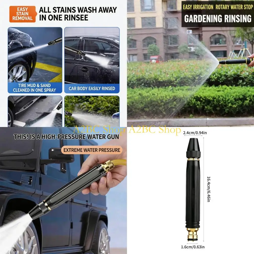 A2BC High Pressure Water Guns Nozzle For Home Car Washing Replacement Washer Nozzle