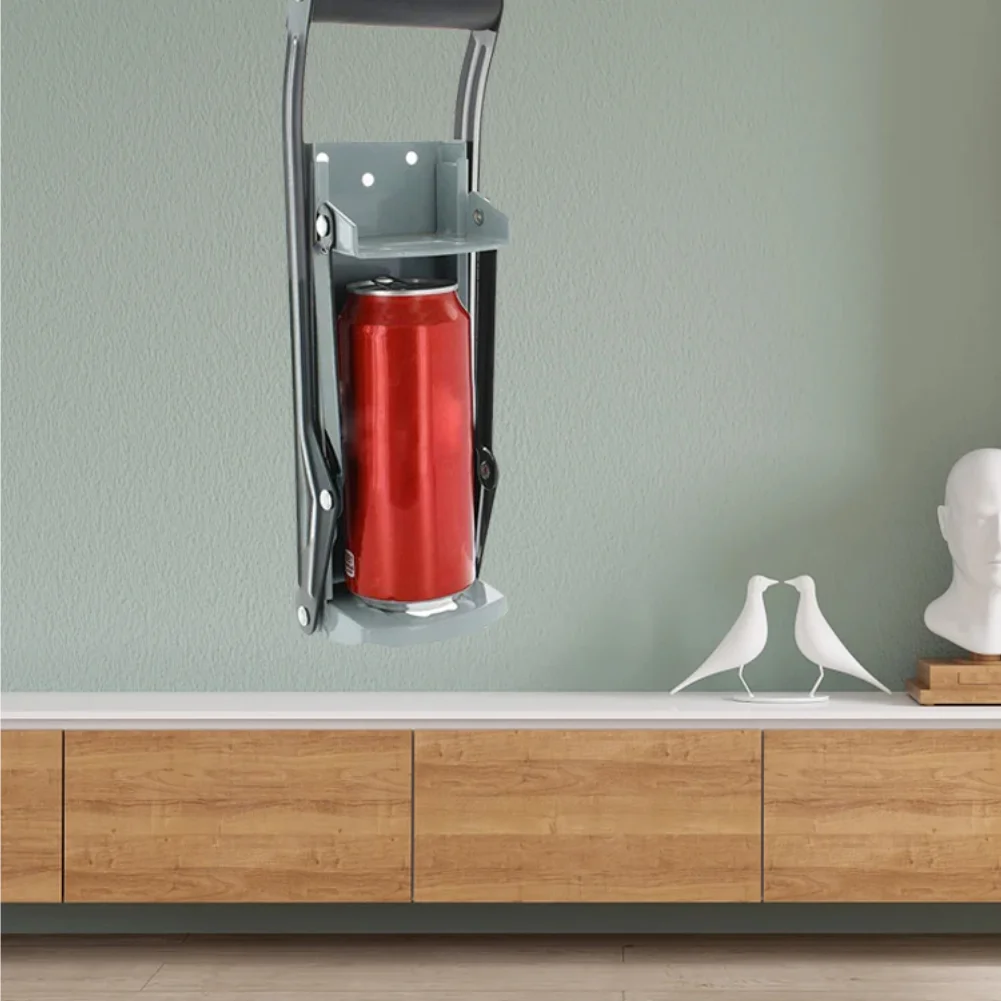 

1pc Can Crushers Wall Mounted Aluminum Can Smasher - Ideal for Garbage Can and Recycling Bin kitchen accessories