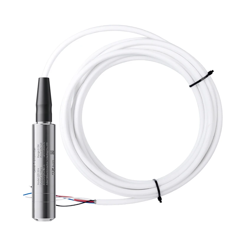 

Hydrostatic Level Sensor 2m 3m 5m 10m Submersible 4-20mA 0-10V Transmitter DC12-36V Water oil fuel Tank Liquid Transducer
