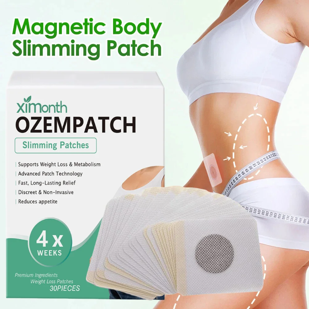 Herbal Navel Patch Promote Metabolism Burn Fat Improve Gastrointestinal Circulation Eliminate Edema Body Detoxification Stickers