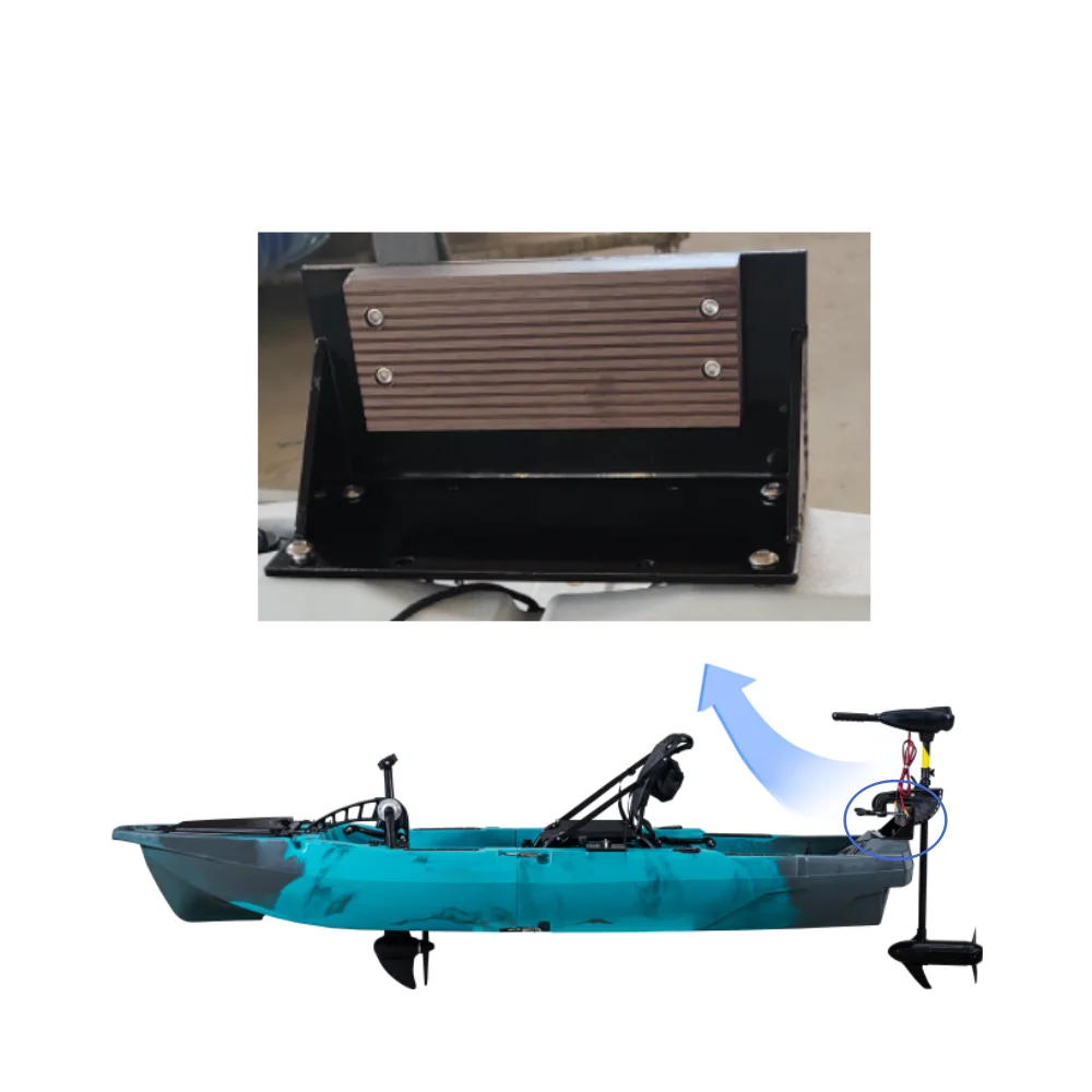 support-de-moteur-de-peche-pour-kayak-a-pedale-en-aluminium-pour-rivieres-jusqu'a-moteur-electrique-garantie-de-1-an
