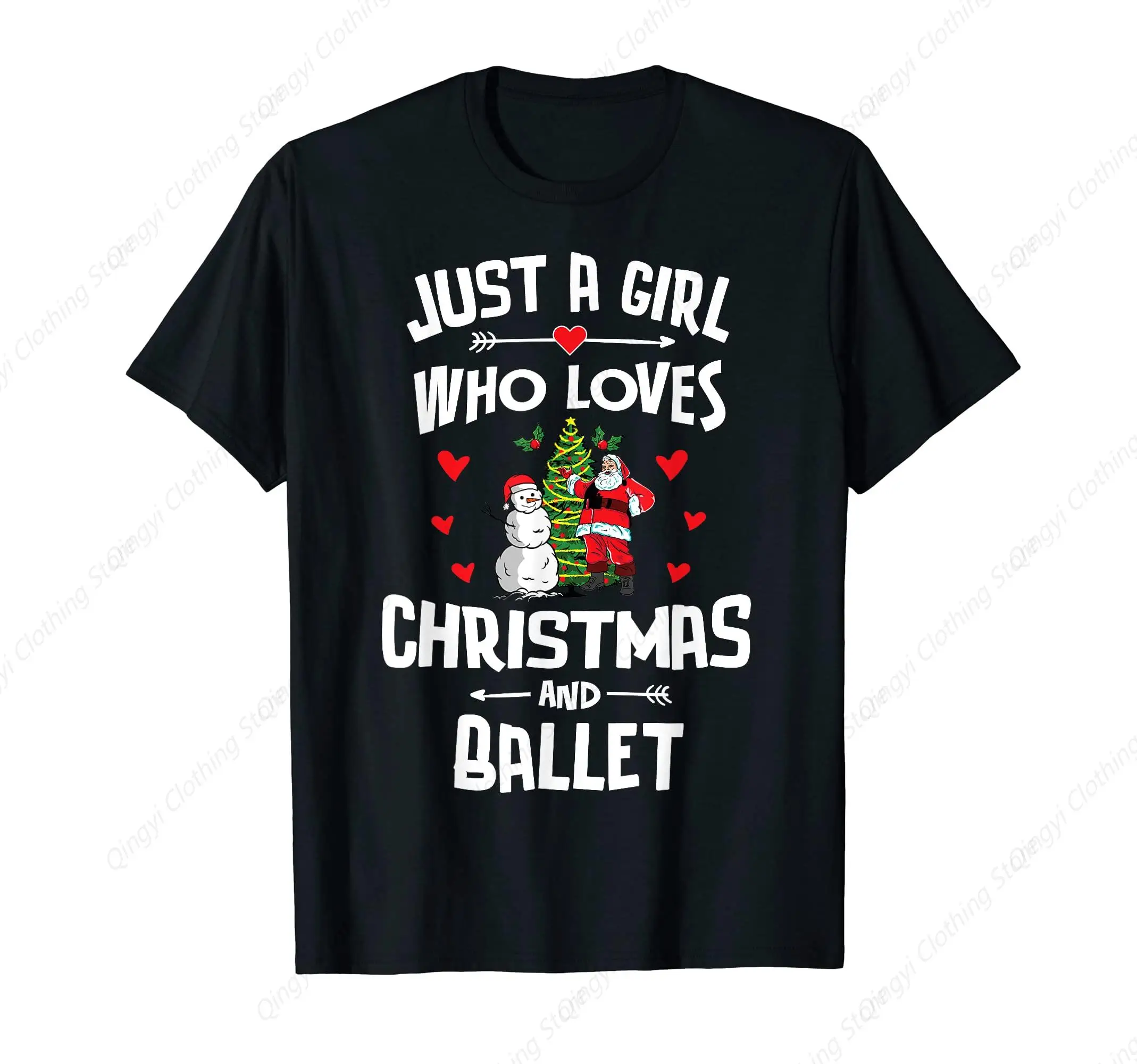 camiseta-feminina-com-presente-de-natal-e-bale-apenas-uma-garota-que-ama