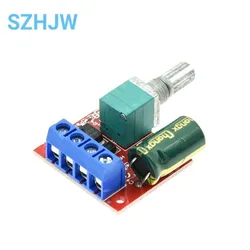 Mini 5A 90W PWM 12V DC Motor Speed Controller Module DC-DC 4.5V-35V Adjustable Speed Regulator Control Governor Switch 24V