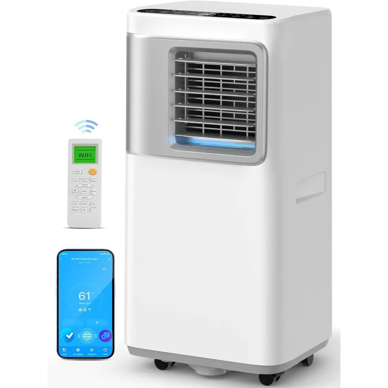 

Portable Air Conditioner with Wifi App Remote Control Cooling Mode/Dehumidifier/Fan/Heating/Sleep