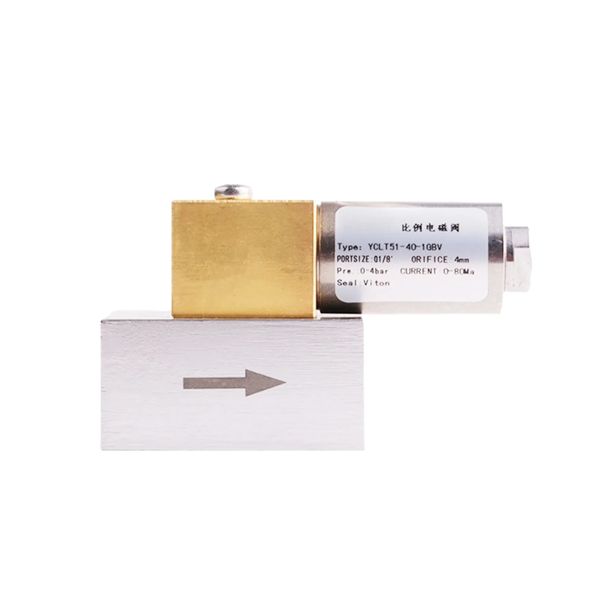 

YCLT51 High Flow Low Power Proportional Modulation Gas Solenoid Valve for Mass Analyzer