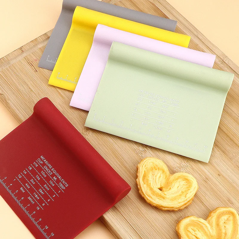 Graduated silicone flour dough cutter butter flour spatula baking all-inclusive silicone spatula