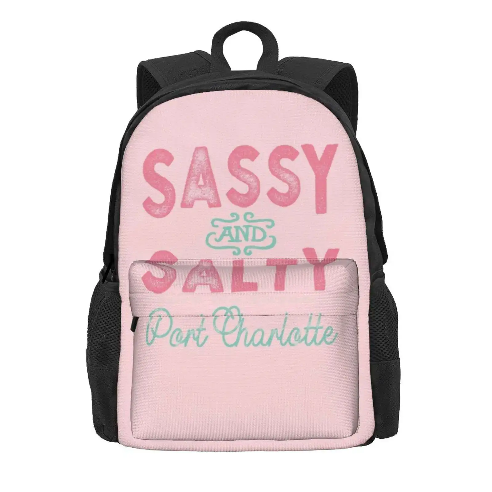 Port Charlotte Florida Sassy Souvenirs Hot Sale Schoolbag Backpack Fashion Bags Port Charlotte Florida Port Charlotte Hat