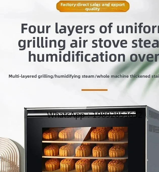air stove oven commercial large private room baking 60 liters large capacity moon cake hot air steam electric oven household