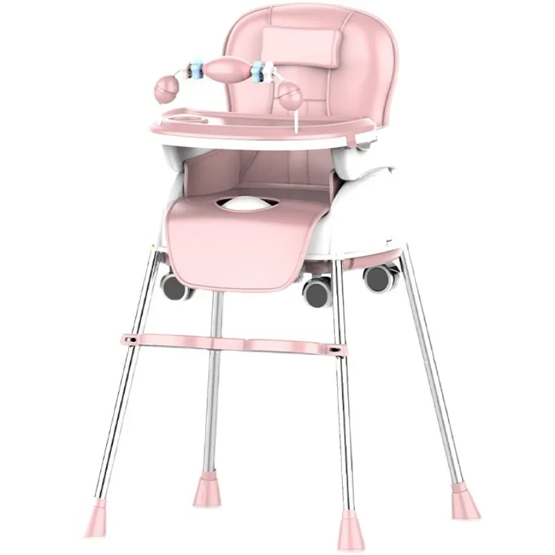 Baby Dining Chair Collapsible Portable Household Dining Baby Chair Child Seat Child Dining Table