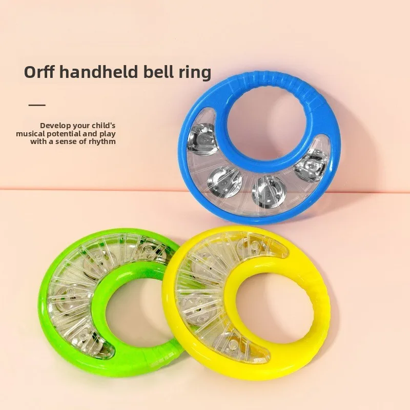Orff Tambourine Circle Wreath Percussion Instrument Kinds Hand Drum KTV Party Puzzle Enlightenment Toys Children's Gifts