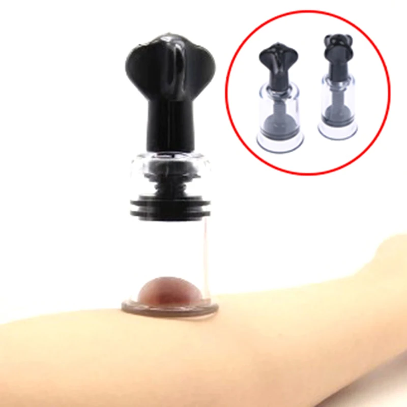 1Pc Suction Massage Cupping Vacuum Cupping Body Massager Cups Nipple Massage+~