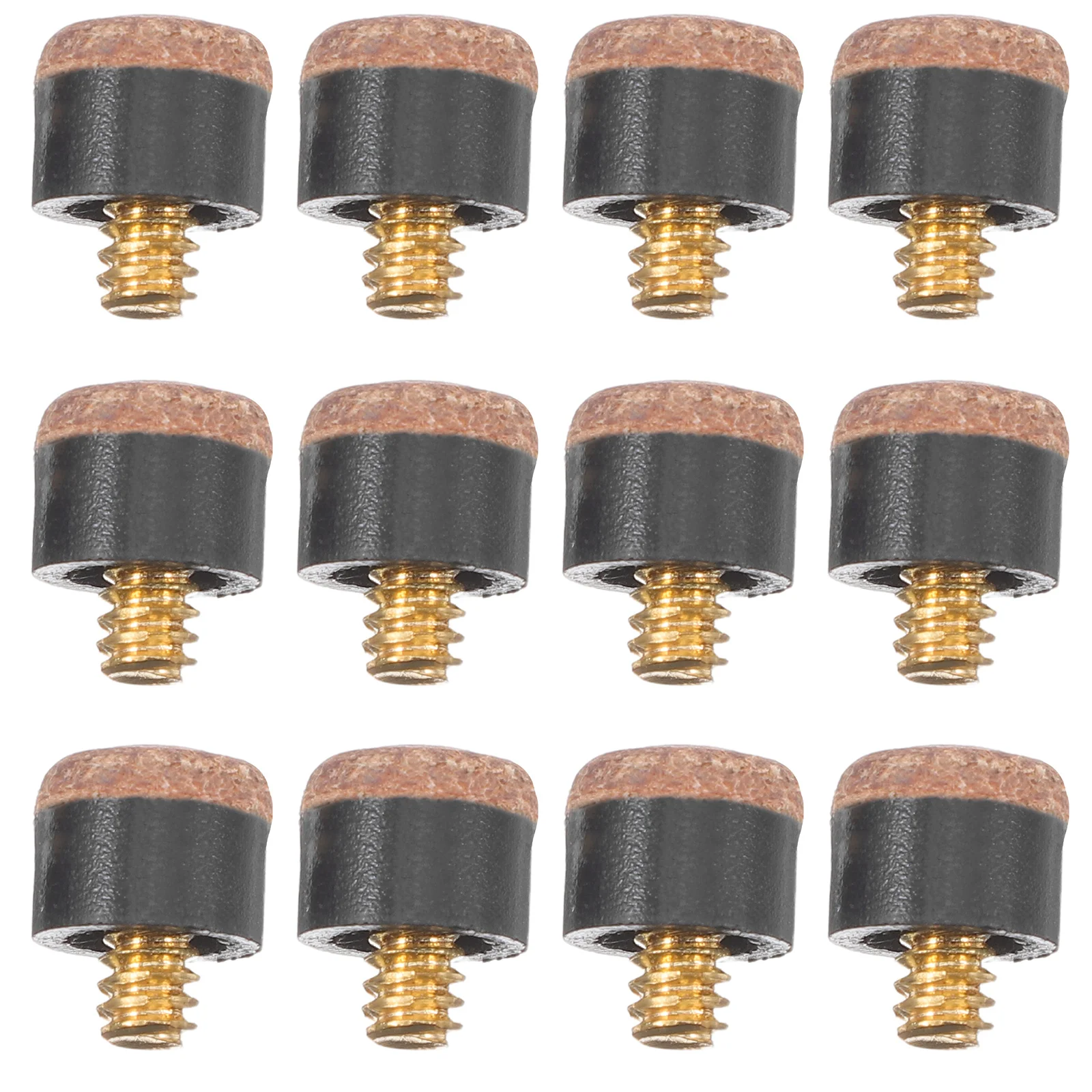 

25 Pcs Billiard Cue Tip Replacement Snooker Tips Pool Former Cues Stick
