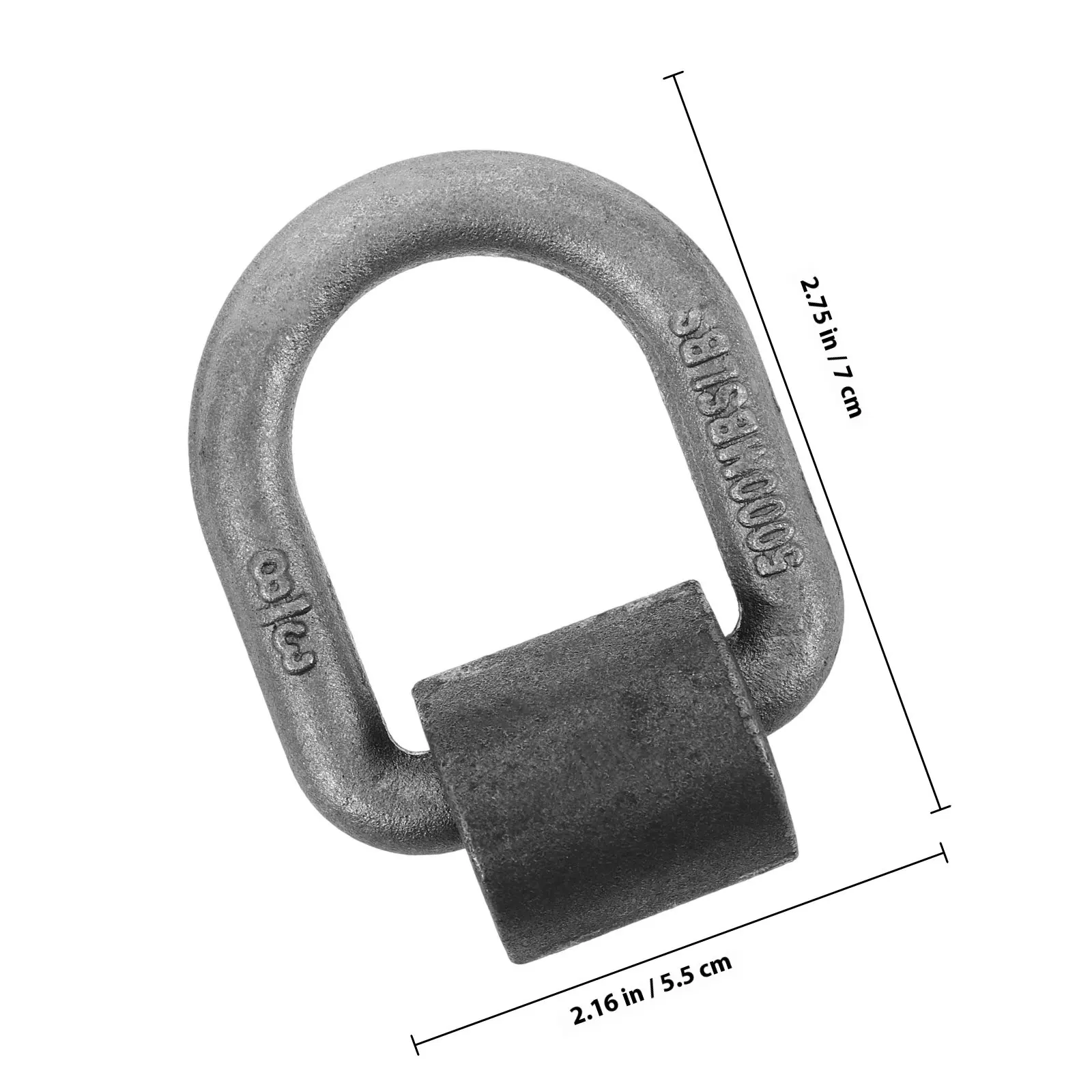Welding D Ring Trailer Tie Down Anchor Forged Steel Heavy Duty Floor Hook Secure Load Transport for Trucks Flatbed Trailers