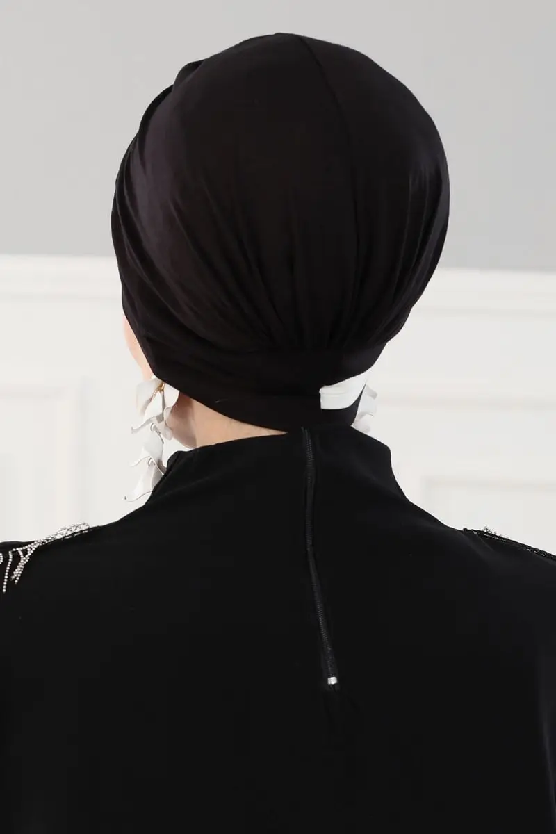 Doppel farbe gekämmte Knochen schwarz