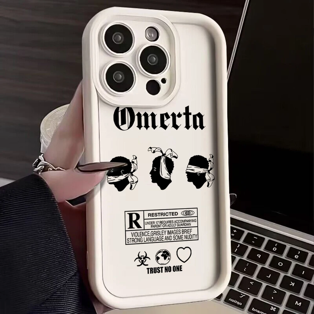 Omertas Maes Phone Case for Oppo A60 A3 A3X A98 A78 A58 A38 A57 A76 A17 A94 A74 A55 A54 A79 4G 5G Soft TPU Back Cover