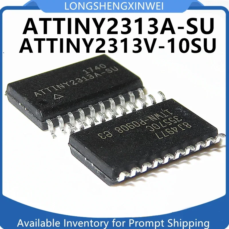 1PCS Original ATTINY2313A-SU ATTINY2313V-10SU 8-bit 2K Flash Memory Chip SOP-20 Brand New
