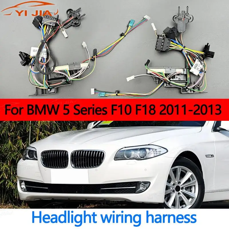 

For BMW 5 Series F10 F18 2011-2013 523 525 New Headlight Harness Internal Harness Replace Original Headlamp Harness 528 535